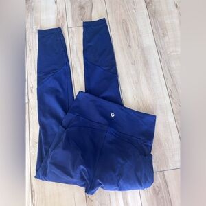lululemon athletica Royal Blue Leggings